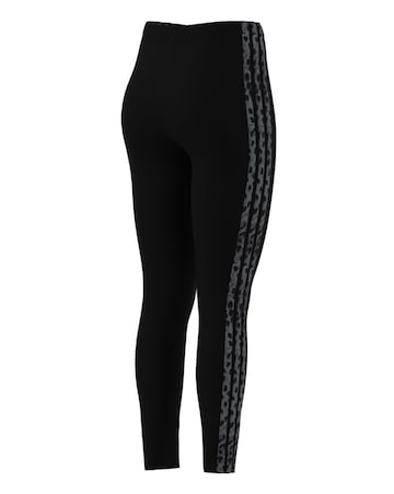 adidas 3 Stripe Leopard Print Legging