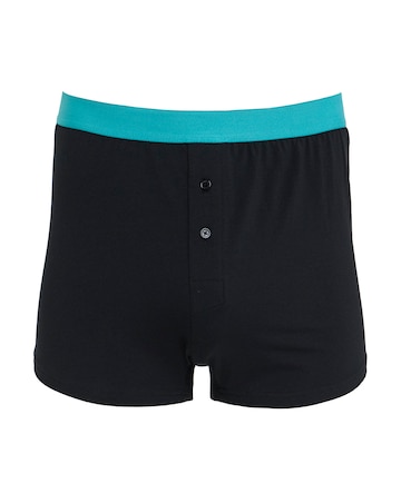 5 Pack Contrast Waist Loose Boxers