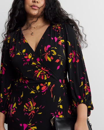 Joanna Hope Floral Print Luxe Jersey Maxi Dress