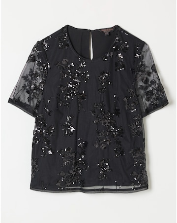 Fatface Cora Sequin Top
