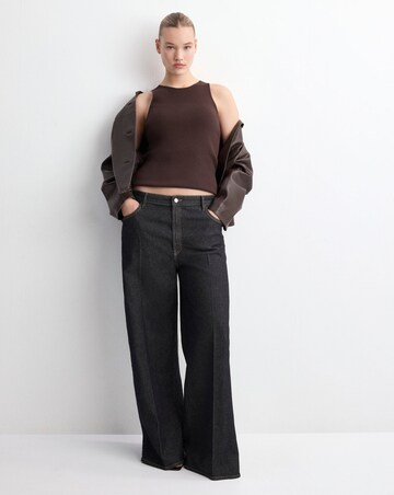 Mango Fitted Fine-Knit Top