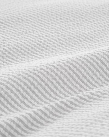 Bianca Seersucker Woven Stripe Duvet Cover Set