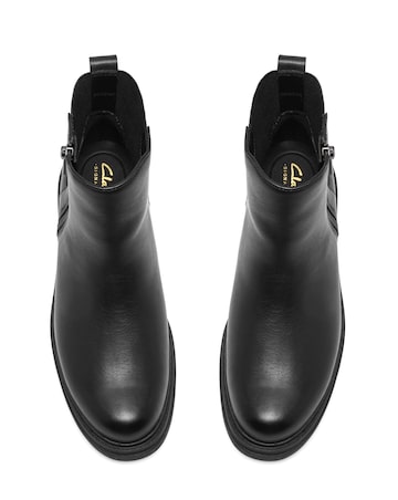 Clarks Leather Orinoco3 Chelsea Boot - Wide Fit (E)