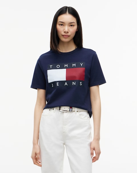 Tommy Jeans Boxy Flag Tee
