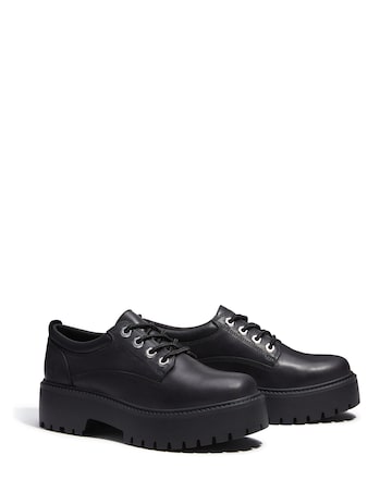 Timberland Black Oxford Shoes - Standard Fit (D)