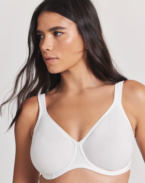 Triumph Modern Cotton Wired Bra White
