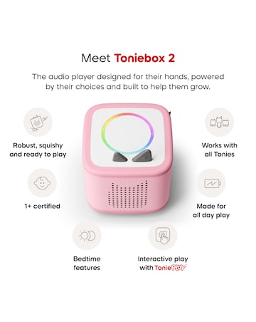 Toniebox 2 Cloud Pink Starter Set Creative Tonie Rubie