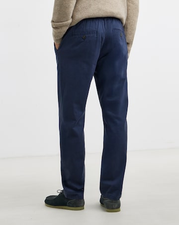 Fully Elasticated Comfort Waist Straight Chino Trouser