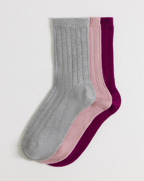 New In - 3 Pack Soft Light Thermal Socks