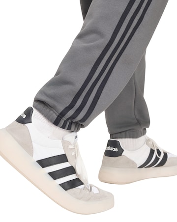 adidas 3 Stripes Fleece Cuffed Joggers