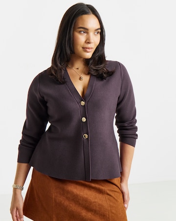 Cinched Waist Cardigan