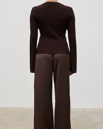 Pretty Lavish Breya Satin Drawstring Trousers