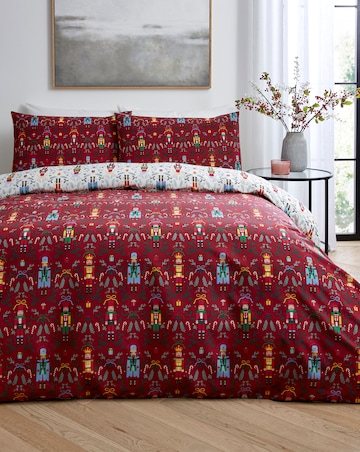 Nutcracker Cotton Blend Duvet Cover Set
