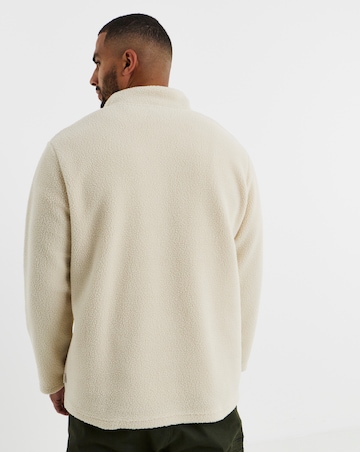 Jack & Jones Teddy Sweat Top - Oatmeal