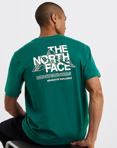 New In - The North Face Mountain Sketch T-Shirt
