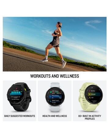 Garmin Forerunner 70 GPS Smart Watch - Black