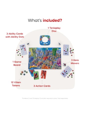 Tonies Spiderman Neighbourhood Hero (Tonieplay Game Set)