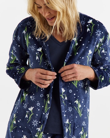 Julipa Floral 3 Piece Fleece Lounge Set