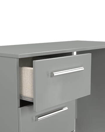 Eider Ready Assembled 3 Drawer Vanity - Kids