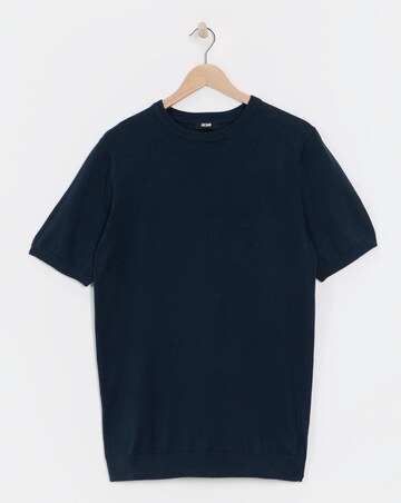 Navy Knitted Shirt
