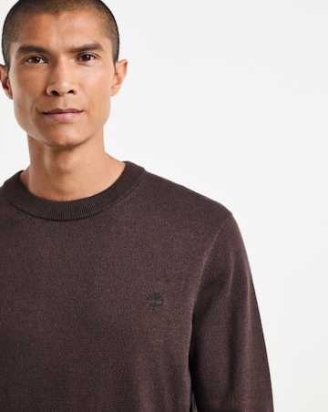 Timberland Williams River Cotton Crew Neck Sweater - Brown