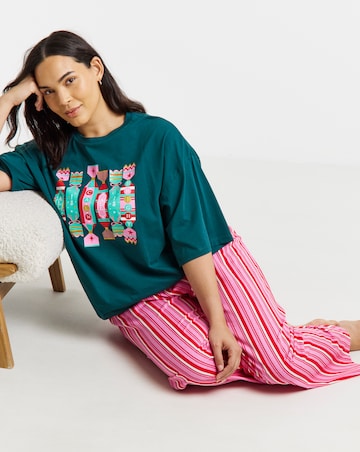 Pretty Secrets Christmas Cracker Pyjama Set