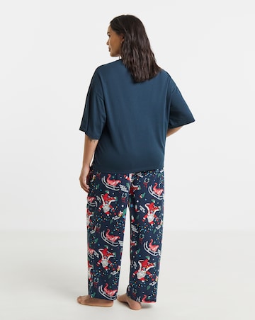 Pretty Secrets Western Santa Family Pyjamas - Womens