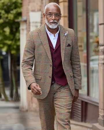 Joe Browns Heritage Houndstooth Blazer - Multi