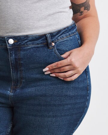 Simply Be 99 1 Indigo Comfort Relaxed Straight Leg Jeans