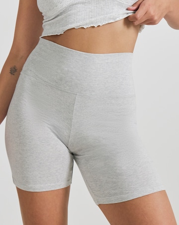 Pretty Secrets (2 Pack) Cotton Comfort Shorts Black/Grey