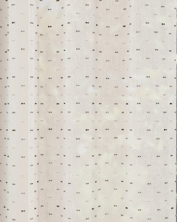 Hanoi Linen-Look Textured Tufted Slubs Voile Panel