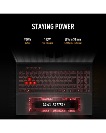 ASUS TUF Gaming Laptop - 16in NVIDIA GeForce RTX 5060 AMD Ryzen 7 16GB 1TB 165Hz