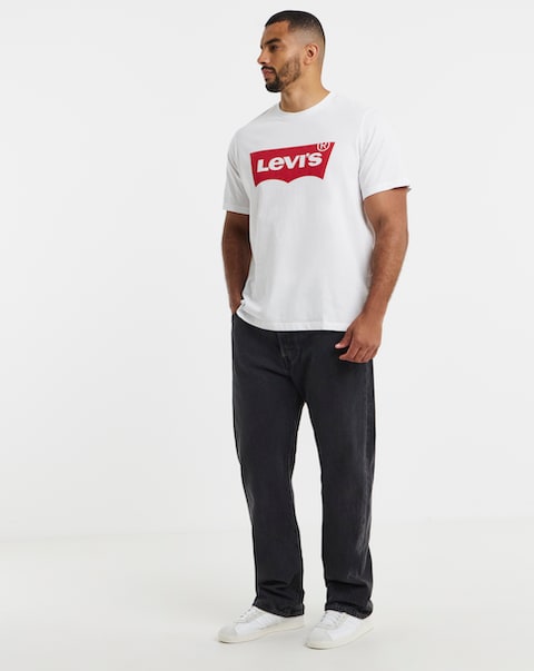 Levi's 501 Original Straight Fit Jean - Worn Black
