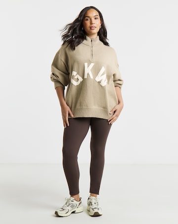 Gym King Restore 1/4 Zip Funnel Neck
