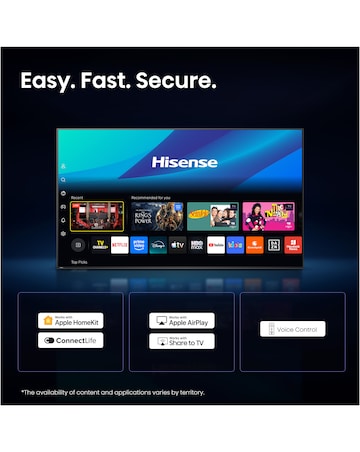 Hisense 50E78STUK PRO 50in QLED 4K Ultra HD Smart Gaming TV