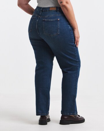 Simply Be 99 1 Indigo Comfort Relaxed Straight Leg Jeans