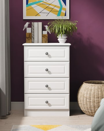 Peregrine Ready Assembled 4 Drawer Midi Chest - Kids