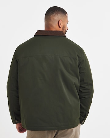Jack & Jones Norrebro Padded Barn Jacket - Green