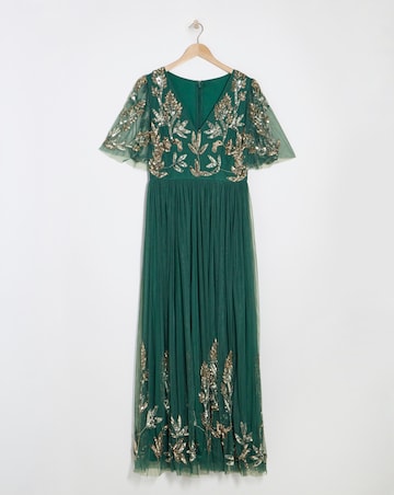 Maya Embellished Maxi Dress