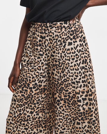 Leopard Jersey Culotte