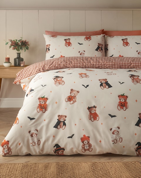 Catherine Lansfield Scare Bears Duvet Cover Set