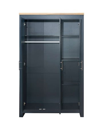 Highgate 3 Door Wardrobe With Mirror