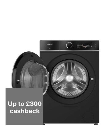 Hisense 7i 12kg 1400rpm KitchenFit Washing Machine Black