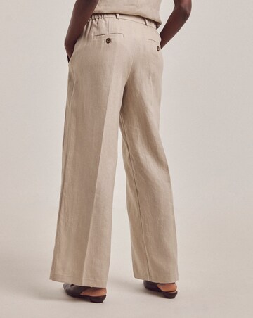 Anthology Pure Linen Wide Leg Trousers