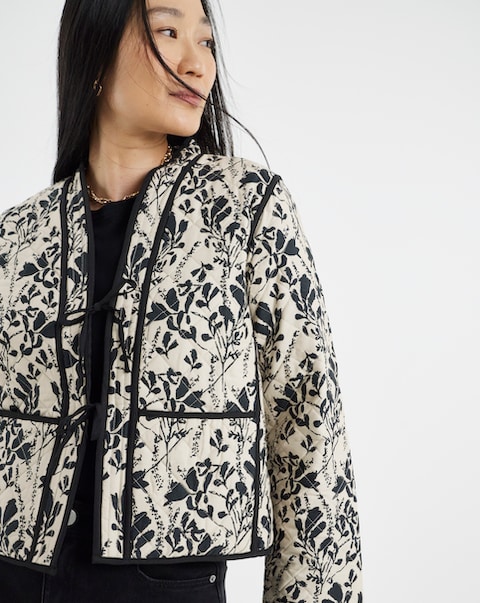Pure Cotton Printed Quilt Jacket