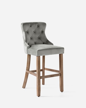 Mabel Velvet Barstool