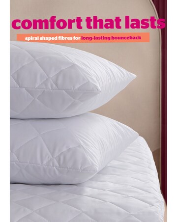 Silentnight Ultrabounce Pack of 2 Pillow Protectors