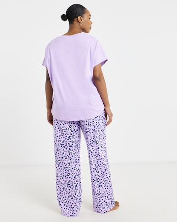 Pretty Secrets Cotton Pyjama Set Animal Print