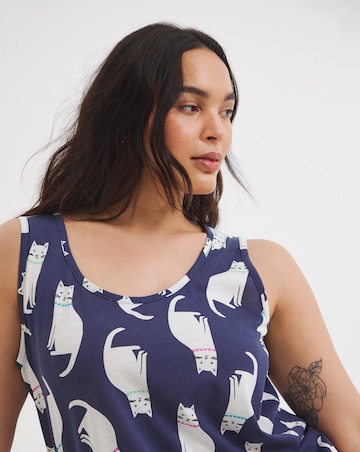 Pretty Secrets Cat Print Value Nightie