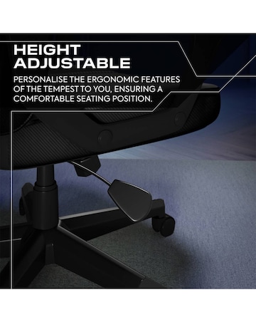 X Rocker Tempest Ergonomic PC Office Gaming Chair - Black